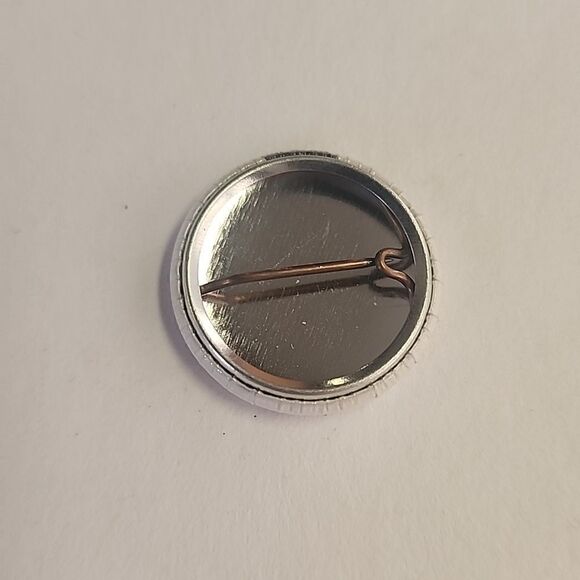 Lord Byron Button Pin Reading Quote If I Could Always Read I Should Never Feel - Picture 2 of 3